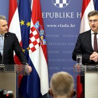 Andrej Plenković i Karl Nehammer