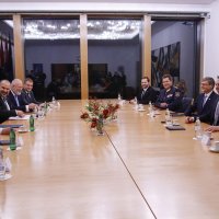 Predsjednik Zoran Milanovic primio je saveznog kancelara Republike Austrije Karla Nehammera