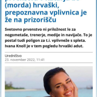 Ivana Knoll u svjetskim medijima