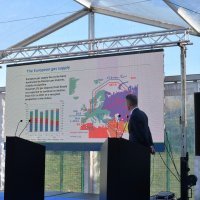 Andrej Plenković s Karlom Nehammerom i Markusom Soderom u posjeti LNG terminalu