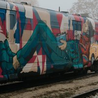 Boris Bare oslikao vlak