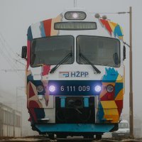 Boris Bare oslikao vlak