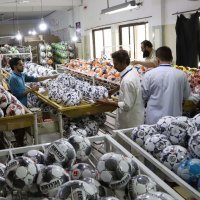 Proizvodnja lopti u Pakistanu