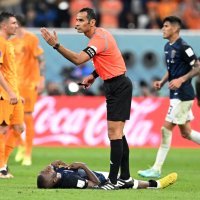 Enner Valencia, Ekvador - Nizozemska, SP u nogometu, ozljeda, 25.11.2022.