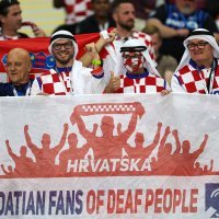Hrvatski navijači na tribinama