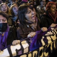 Prosvjed protiv nasilja nad ženama u Istanbulu