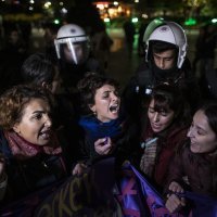Prosvjed protiv nasilja nad ženama u Istanbulu