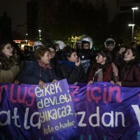 Prosvjed protiv nasilja nad ženama u Istanbulu