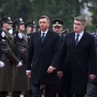 Slovenski predsjednik Borut Pahor stigao u službeni posjet na Pantovčak
