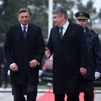 Slovenski predsjednik Borut Pahor stigao u službeni posjet na Pantovčak