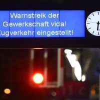 Zaustavljen željeznički promet u Austriji