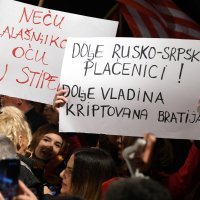 Prosvjed u Crnoj Gori