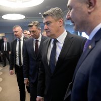 Zoran Milanović i Borut Pahor na energetskom forumu