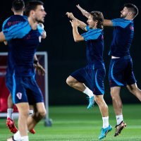 Trening hrvatske reprezentacije uoči utakmice protiv Belgije