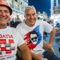 Atmosfera u centru Dohe uoči utakmice Hrvatska - Belgija