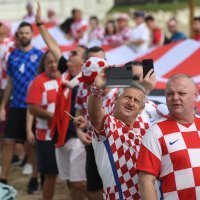 Navijači Hrvatska - Belgija