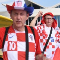 Navijači Hrvatska - Belgija