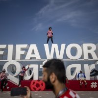 SP Katar: Navijači na utakmici HRVATSKA - BELGIJA