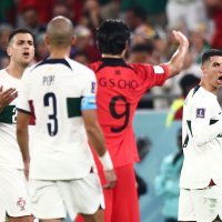 Cristiano Ronaldo, SP u nogometu, Portugal-Južna Koreja, ljutit napušta teren