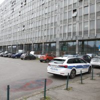 Policija pred Općinskim sudom u Zagrebu