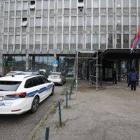 Policija pred Općinskim sudom u Zagrebu