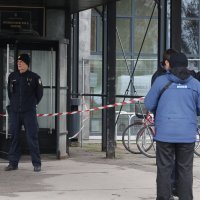 Policija pred Općinskim sudom u Zagrebu