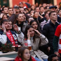 Navijači na trgovima