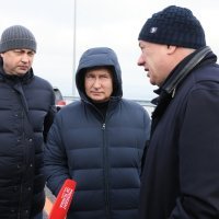 Putin na Krimskom mostu