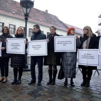 Akcija Ženske mreže Hrvatska na Trgu svetog Marka