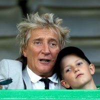 Rod Stewart i sin Aiden