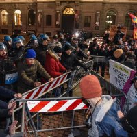 Prosvjed Ukrajinaca ispred La Scale