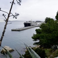 Američki vojni katamaran Carson City uplovio u splitsku luku