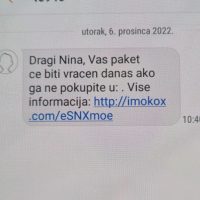 Upozorenje Hrvatske pošte