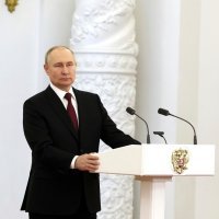 Vladimir Putin na dodjeli medalja 'Heroji Rusije'