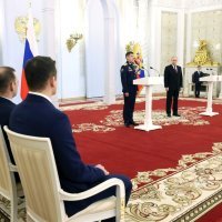 Vladimir Putin na dodjeli medalja 'Heroji Rusije'