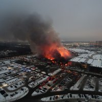 Požar u trgovačkom centru u Moskvi