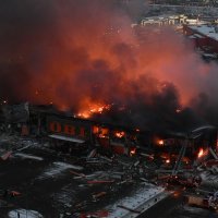 Požar u trgovačkom centru u Moskvi