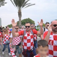 Ivan Paladina u Dohi s navijačima