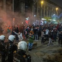 Marokanski navijači u Bruxellesu