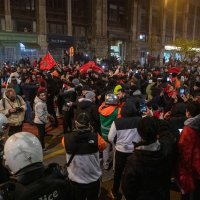 Marokanski navijači u Bruxellesu