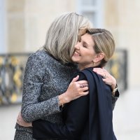 Brigitte Macron i Olena Zelenska
