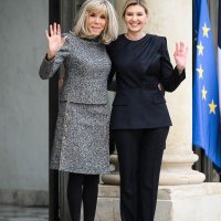 Brigitte Macron i Olena Zelenska