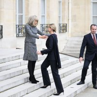 Brigitte Macron i Olena Zelenska