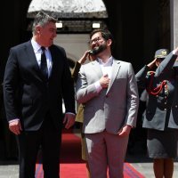 Zoran MIlanović i Gabriel Boric