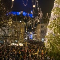 Otvorenje božićnog sajma u Ljubljani