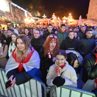 Utakmica Argentina - Hrvatska prati se na Poljani Šime Budinića