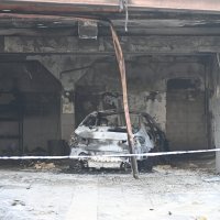 Izgorio BMW na Ferenščici