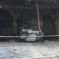 Izgorio BMW na Ferenščici