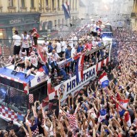 Doček hrvatskih nogometaša 2018.
