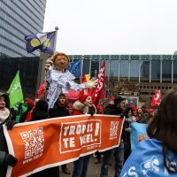 Prosvjed u Bruxellesu